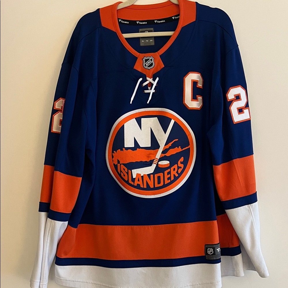 Fanatics Islanders Anders Lee SIGNED! Hockey Jersey EUC